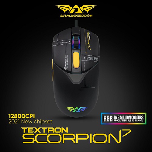 Armaggeddon Scorpion 7 Pro-Gaming Mouse with Free Mousemat