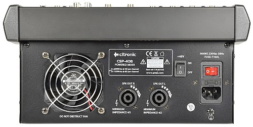 Citronic CSP408 Powered Mixer 400W 170.841UK