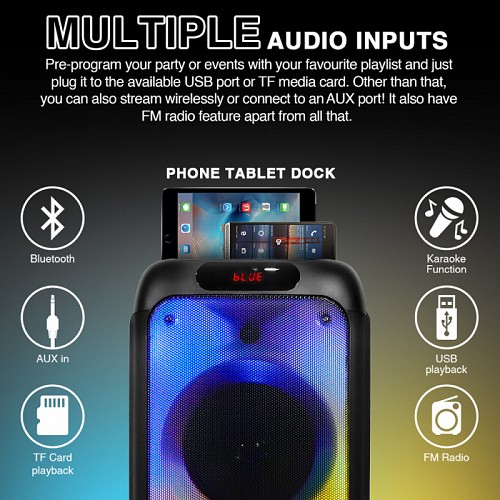 SonicGear AudioXPro800HD Portable Bluetooth Speakers