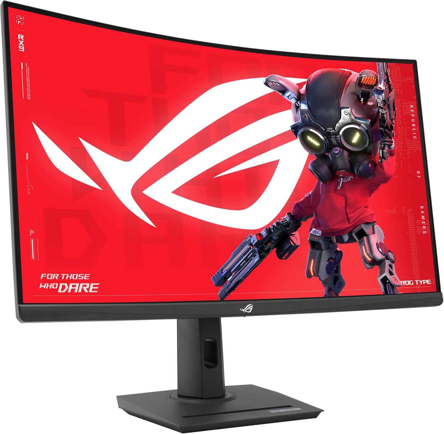 ASUS Monitor ROG Strix Gaming 32'' 2K Curved 180Hz HDR USB-C Ergonomic XG32WCS