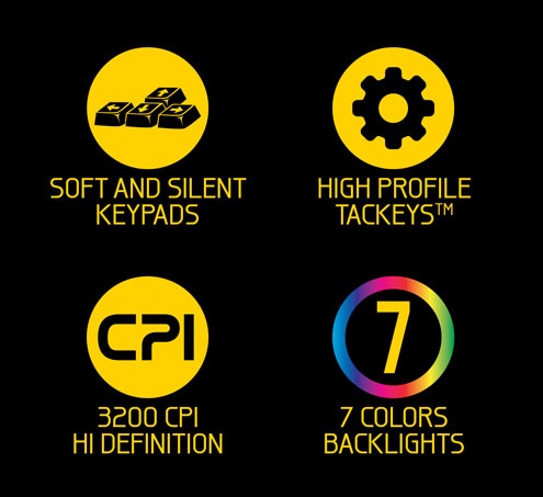 Armaggeddon AK-6880 Kalashnikov Keyboard and Mouse Gaming Kit