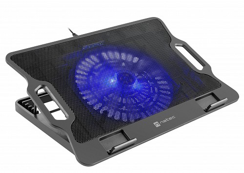 Natec DIPPER Laptop Cooling Stand 15.6'' With Fan/LED/2xUSB