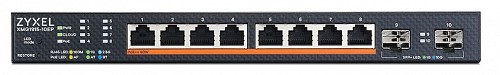 Zyxel 10-Port 2.5G Multi-Gig PoE Cloud Managed Switch, 8 x PoE 130W XMG1915-10EP