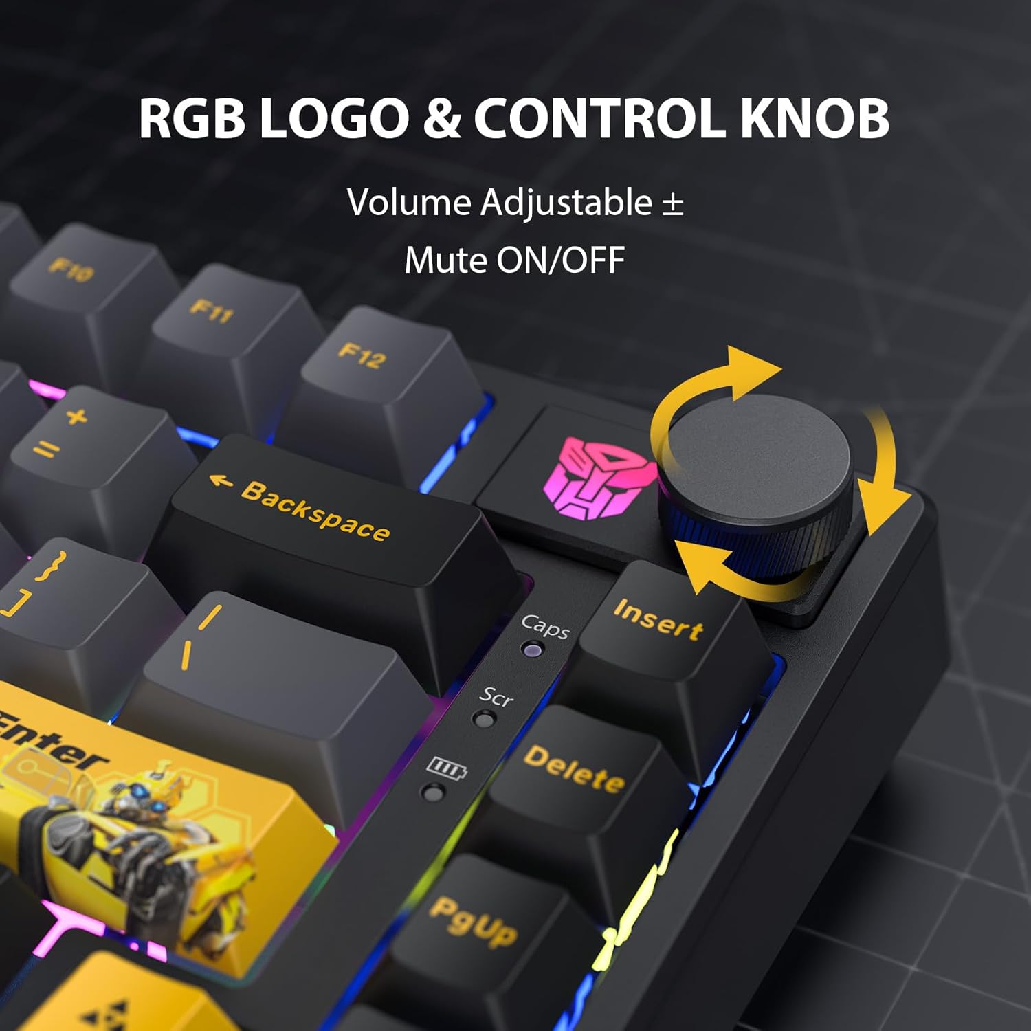 Transformers Mechanical Keyboard Trimode 2.4GHz-BT-USBC TF-GK03