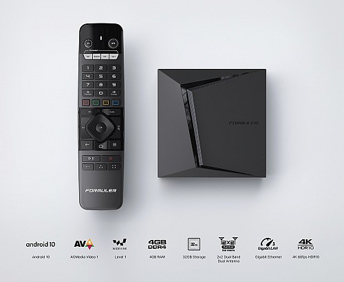 Formuler Z10 Pro Max Android IPTV Box 4K 4GB/32GB
