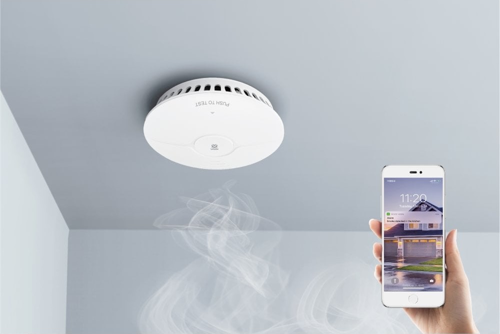 WOOX R7049 Wi-Fi Zigbee Smart Smoke Alarm