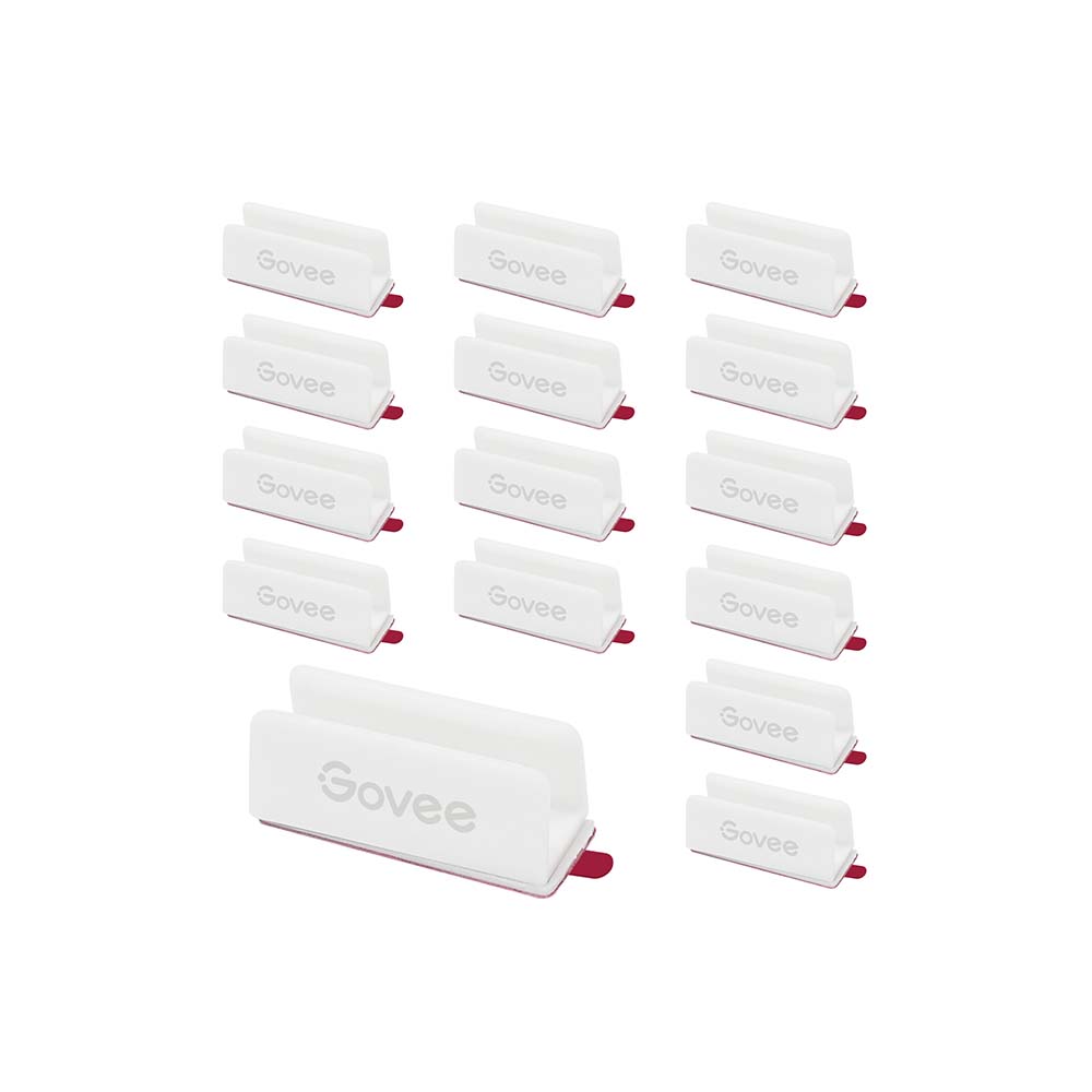 Govee Gaming Wall Neon Rope Light 2 Bracket White (20pcs) H10D1