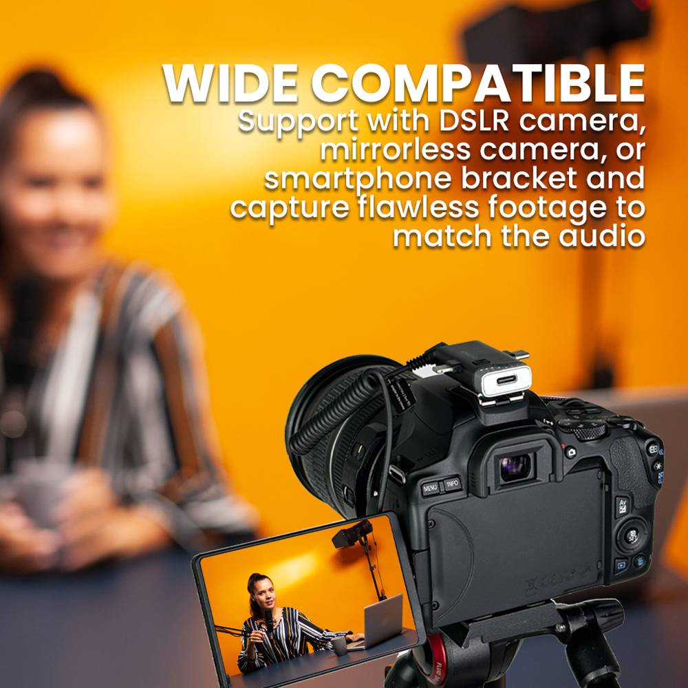 SonicGear Wireless 2x Lavalier ClipOn Microphones WLM3000 DUO