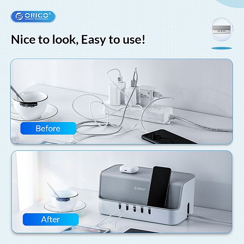 Orico Cable Organizer Management Box with Tablet Stand CMB-X18
