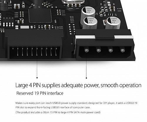 Orico PCI Express Card 5Port USB3.0 PVU3-5O2I-V1