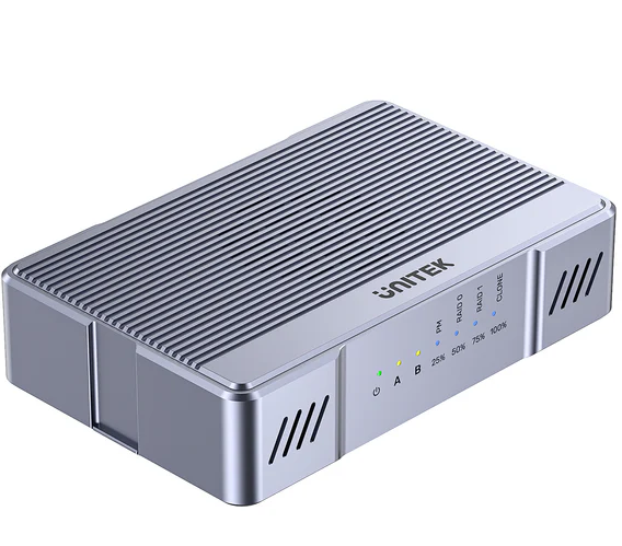 Unitek USB-C 2-Bay External M2 SSD Enclosure with RAID 20Gbps S1247A