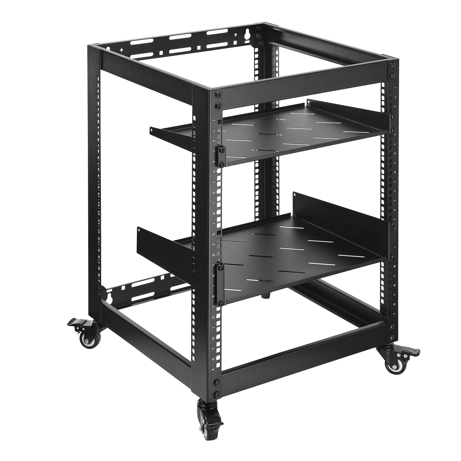 Lumivida Open Frame Server Rack 12U CAB-017-12U