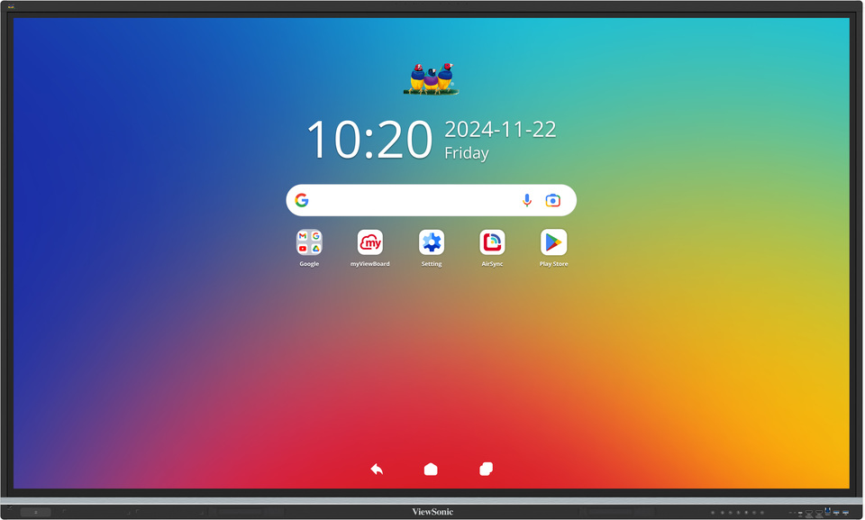 Viewsonic Viewboard Interactive Display Touch 85" 4K Android14 NFC,Palm Rejection EDLA PlayStore IFP8651