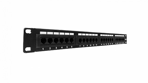 DigitMX NETPRO NP-CPP24C6 24Port CAT6 Patch Panel