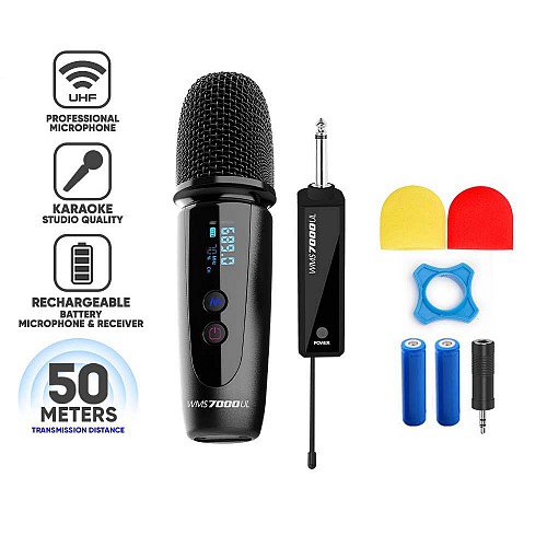 SonicGear WMS 7000 UL Wireless Microphone with receiver