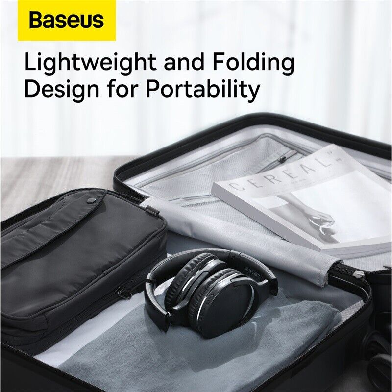 Baseus Encok Wireless Headphone D02 Pro Black