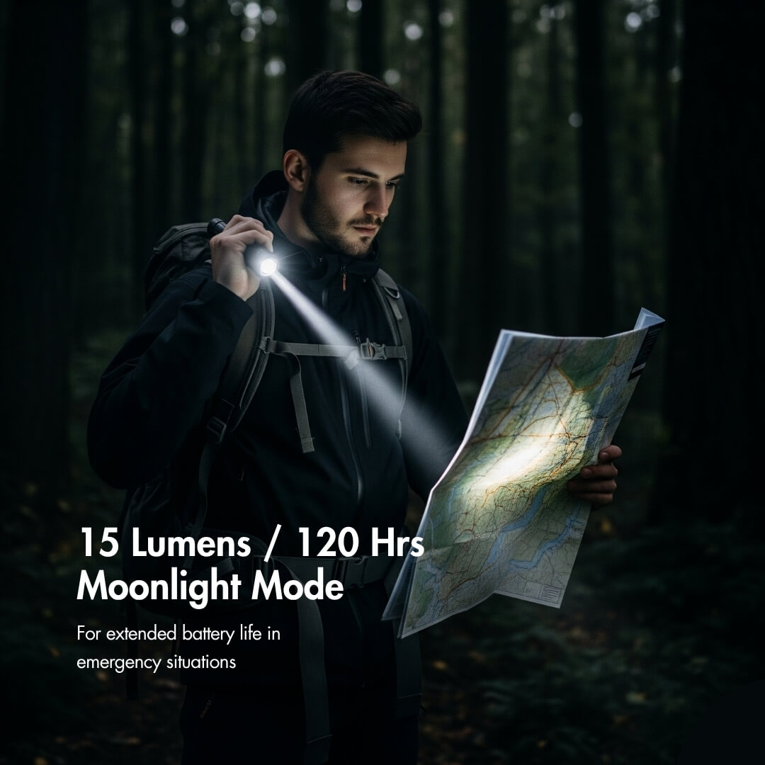 Uniross GX500 USB Rechargeable Torch IP44 Waterproof Aluminium 1000 lumens 140m Beam 120hrs Battery