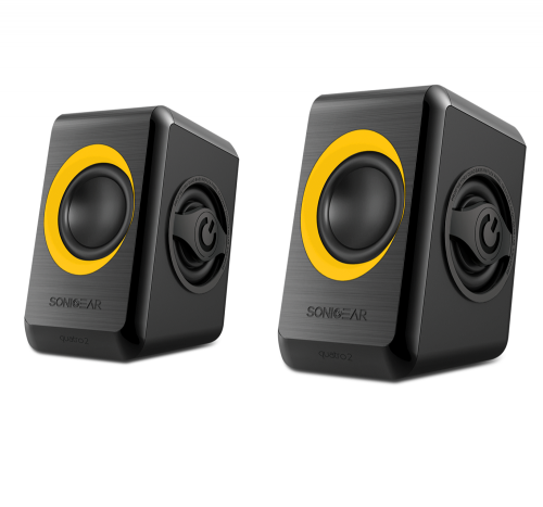 Sonicgear Quatro2 2.0 USB Powered PC Speakers Orange 12W