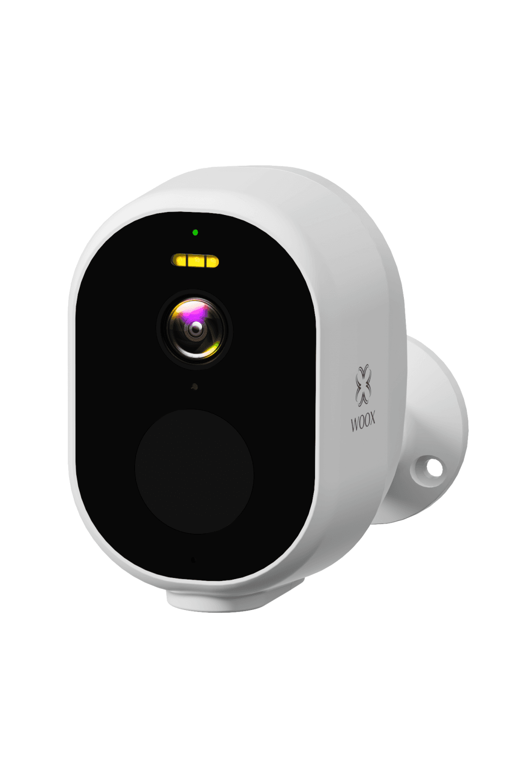 WOOX R4252 Outdoor Battery Camera 3MP with Solar Panel-White