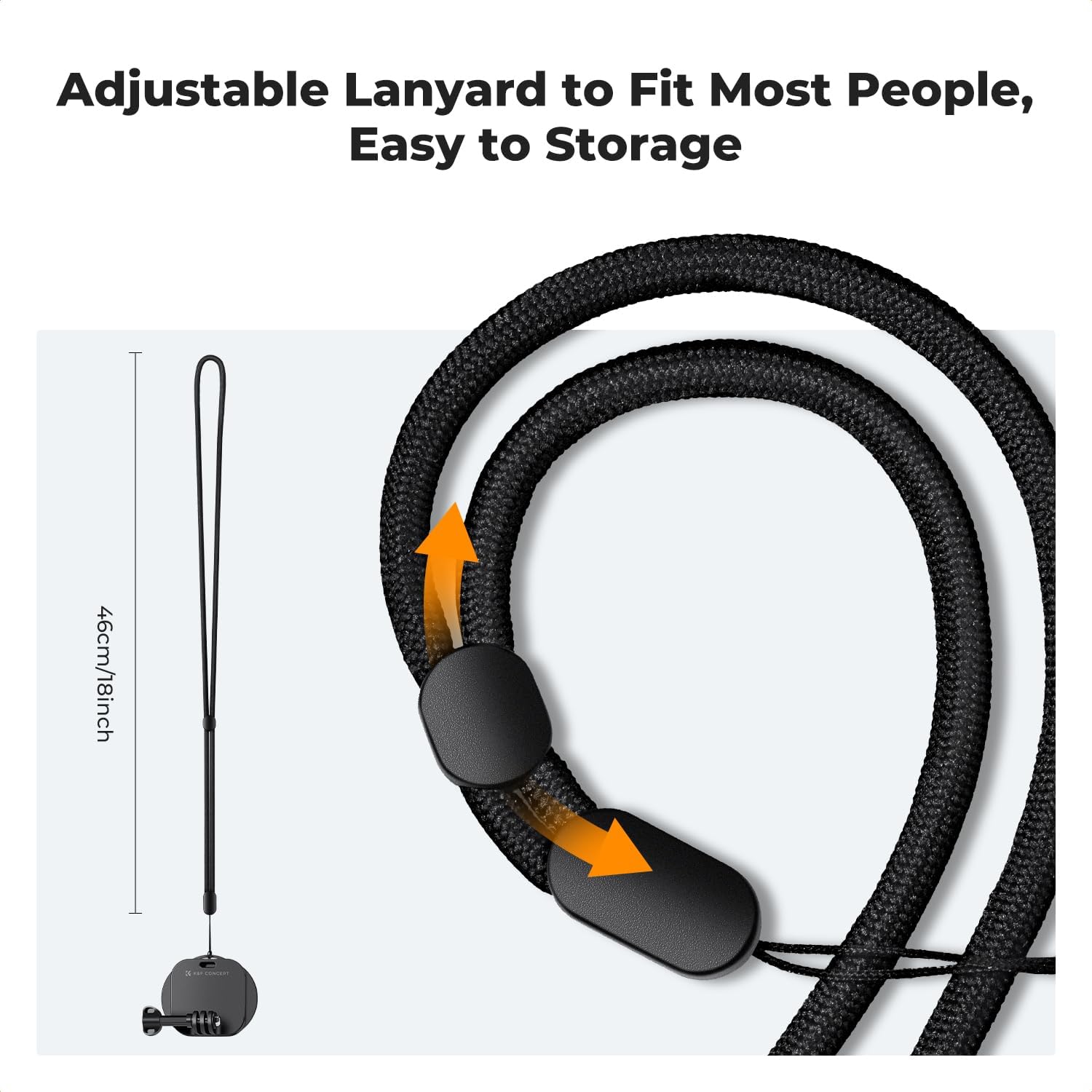 K&F CONCEPT Magnetic Chest Mount for Mobile Phones , Action Cameras