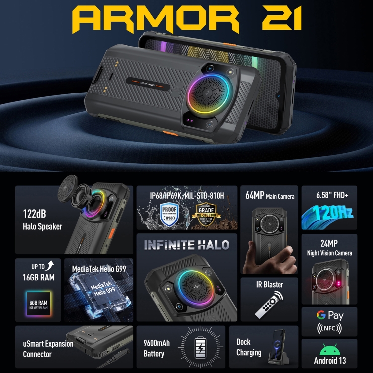 Ulefone Armor 21 Dual SIM (8GB/256GB)