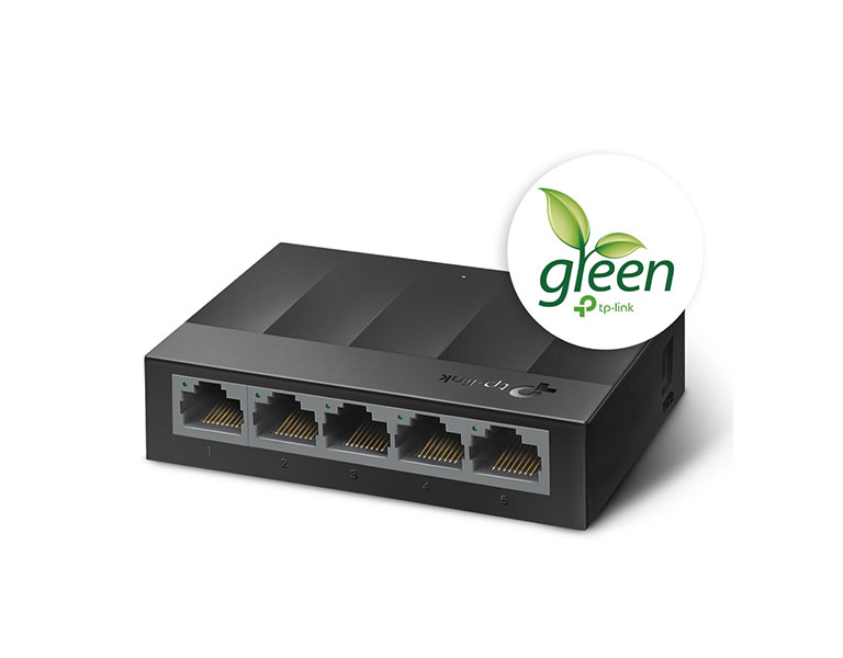 TP-LINK LS1005G V3 5-Port 10/100/1000Mbps Desktop Switch