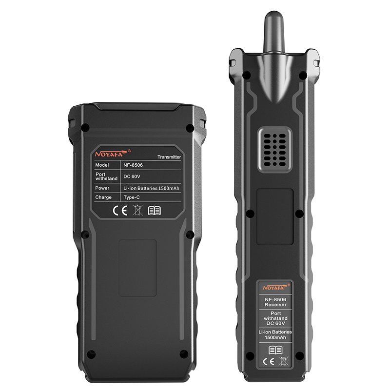 Noyafa Multi-Function Cable Tester with PoE Detection, Cable Length Measurement, Port Flashing, PING Testing & NCV Function NF-8506