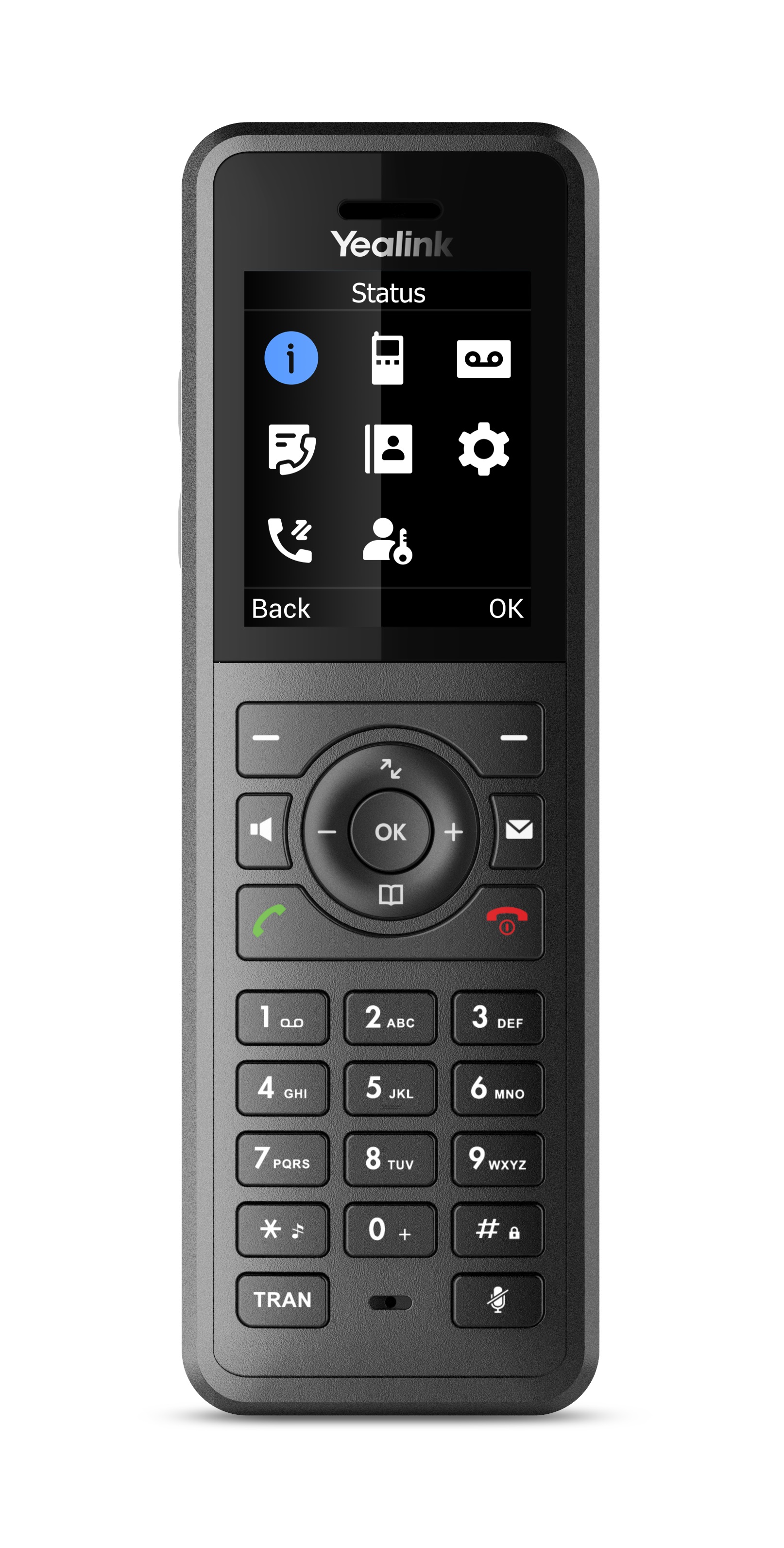Yealink IP Phone Cordless DECT Handset 1.8" Rugged IP54 without DECT Base W57R
