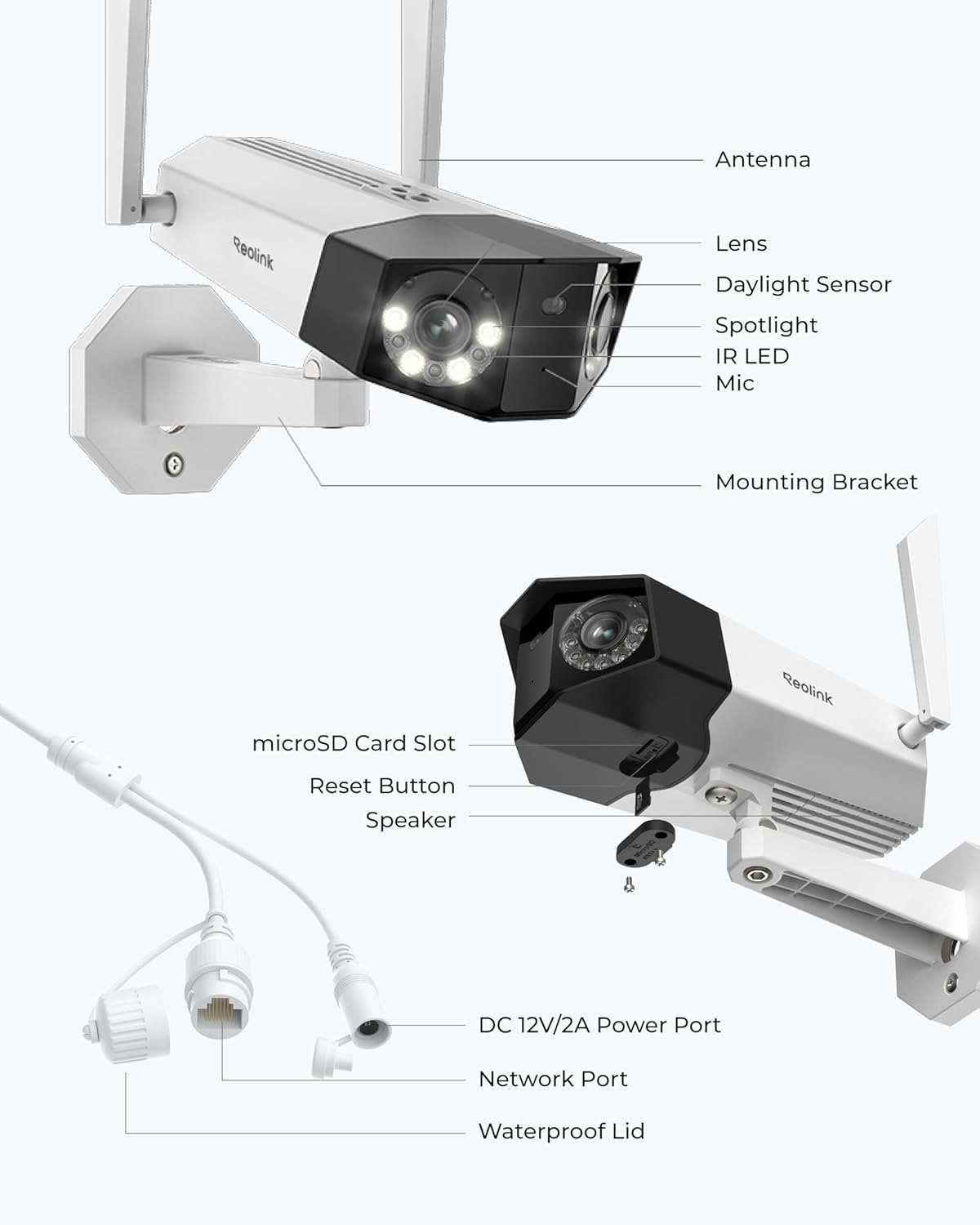 Reolink WIFI Outdoor Camera 16MP DUO 3