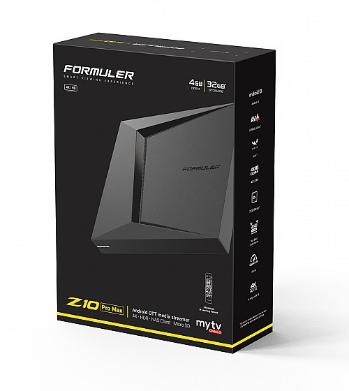 Formuler Z10 Pro Max Android IPTV Box 4K 4GB/32GB