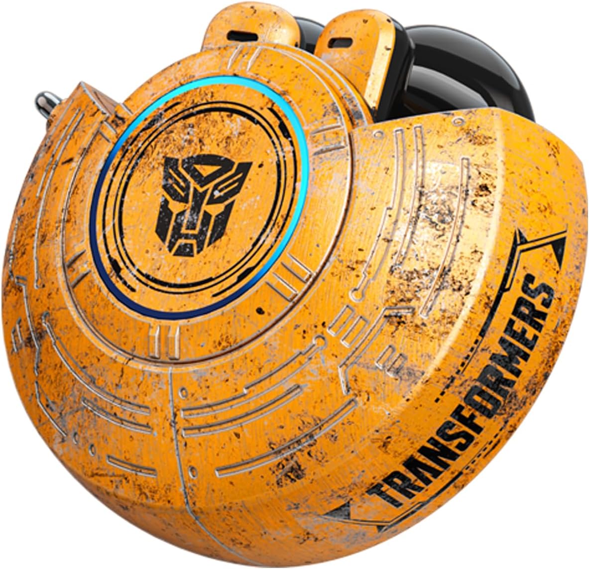 Transformers TWS Earphone, Low Latency, Game/Music Modes, TF-T31 Yellow