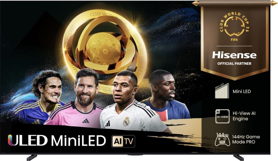 Hisense 85U7Q 85'' 4K Smart QLED MINI LED 144hz TV