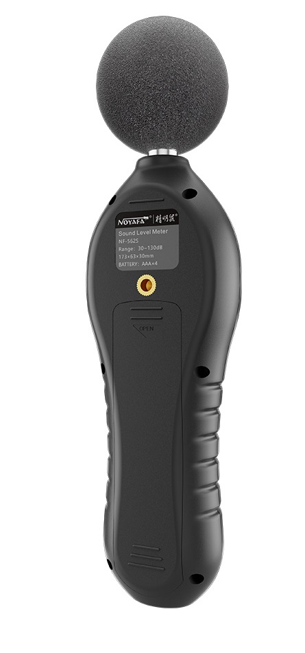 Noyafa Sound Level Meter with Dual A/C Weighting, Real-Time Alarm & Color LCD Display NF-562S