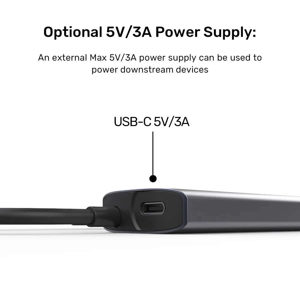 Unitek USB-C Hub 2xUSB-A 2xUSB-C 10Gbps & USB-C Power Port H1112D