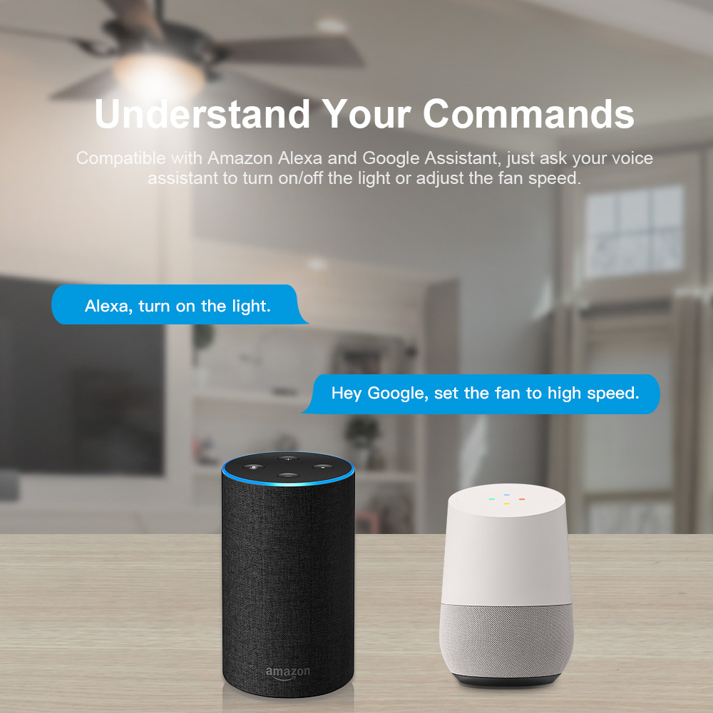 Sonoff WiFi Smart Ceiling Fan-Light Controller IFAN04 3A