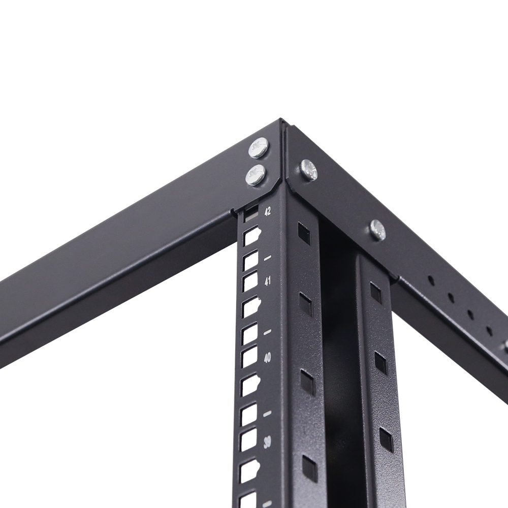 NETPRO 19" Open Rack Cabinet 42U Adj.Depth 600-1000mm NP-OR-42U60100