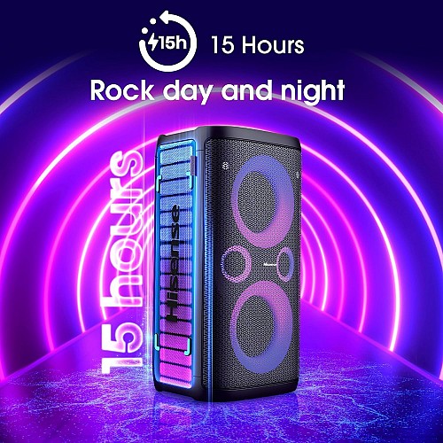 Hisense Speaker Portable Karaoke Party Rocker One Plus 300W