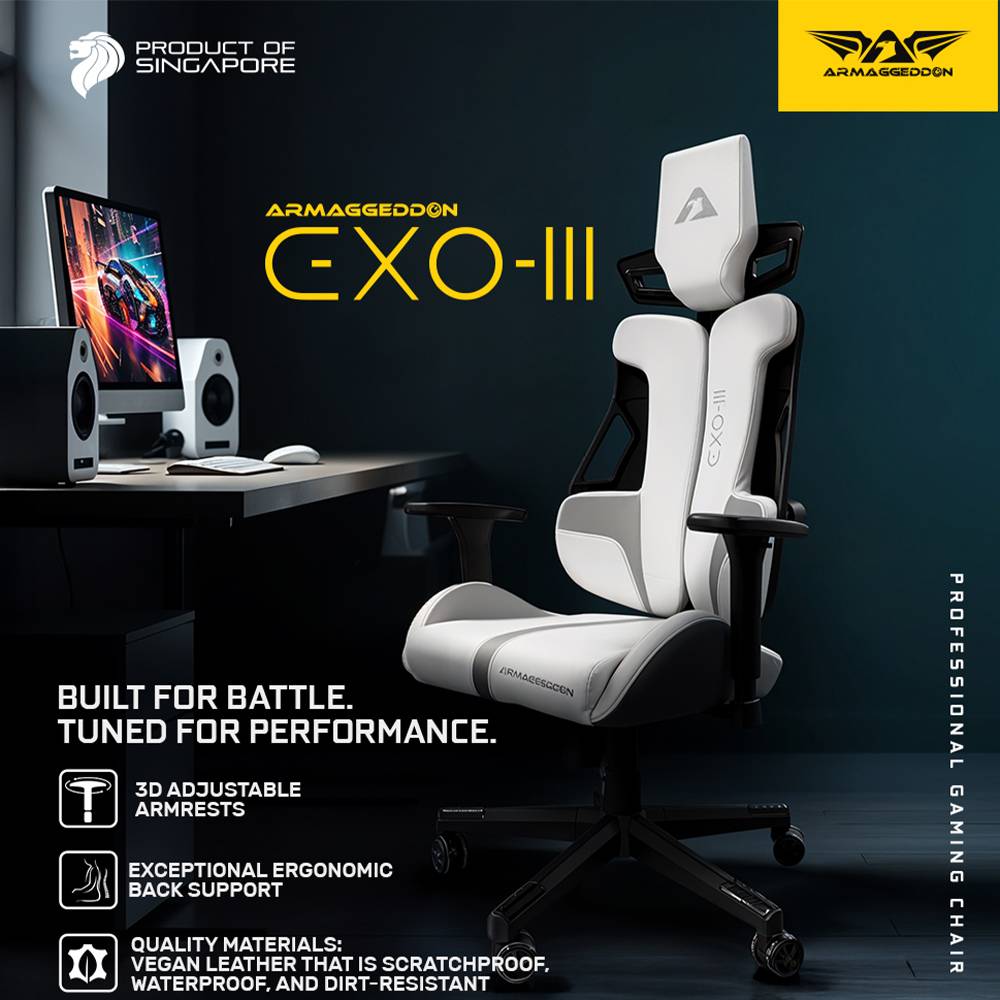 Armaggeddon Gaming Chair PU Leather EXO-III Gravity