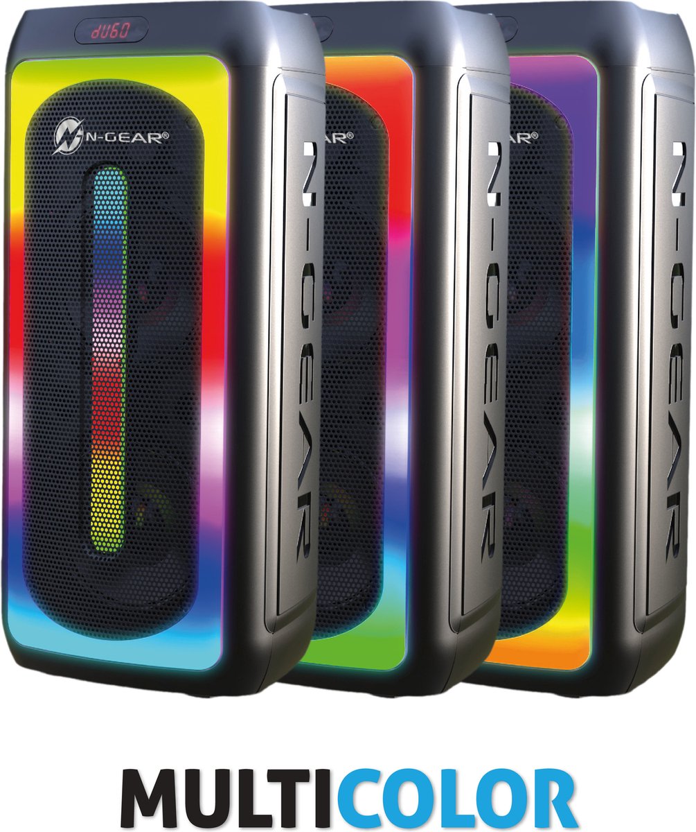 N-Gear JUKE 808 LGP Portable Karaoke Speaker with Lights