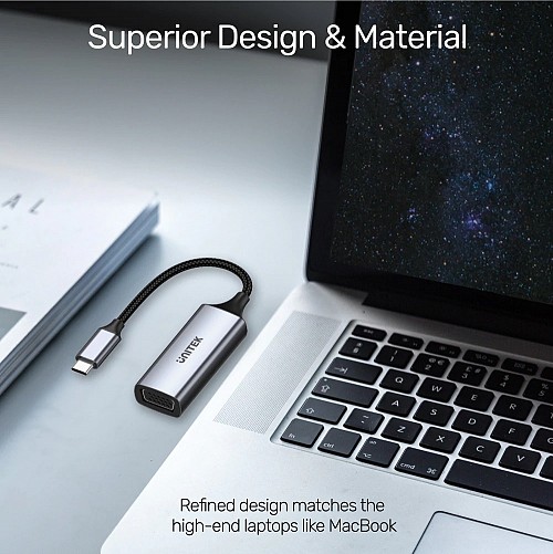 Unitek Converter USB-C to VGA Aluminium Braided V1413A