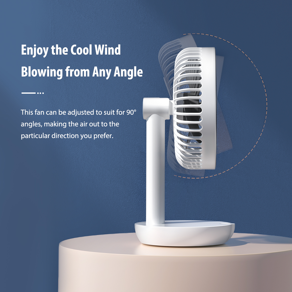 Orico VP Portable Desktop Fan 6W 4000mah GXZ-F819