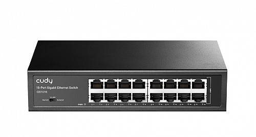 Cudy GS1016 16-Port Gigabit Ethernet Switch R/M with UK Plug