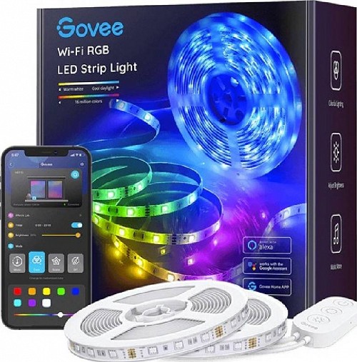 Govee LED Light Strip RGB Smart WiFi & BT 10m