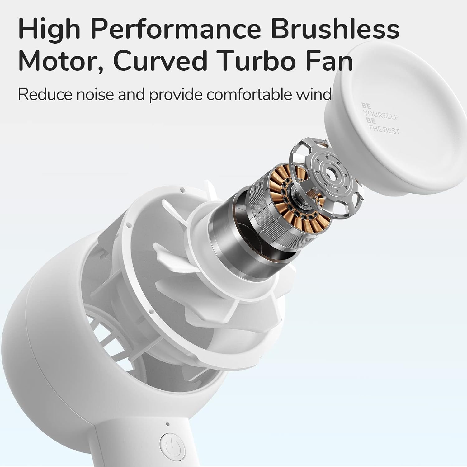 Jisulife Portable Personal Fan FA42 White