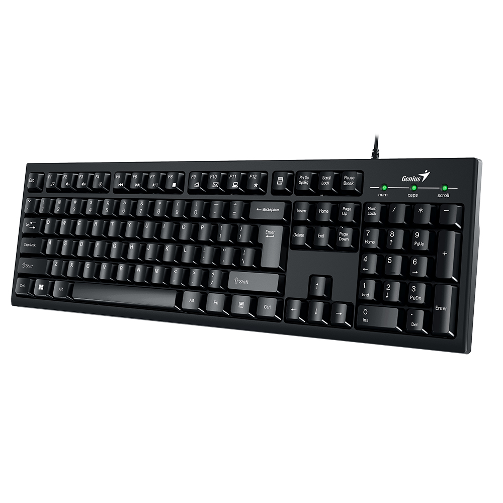 Genius KB-100 Wired Smart Keyboard (English)