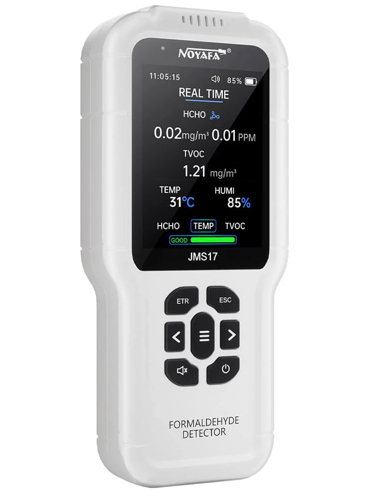 Noyafa Portable Indoor Air Quality Tester with Formaldehyde Detector JMS17