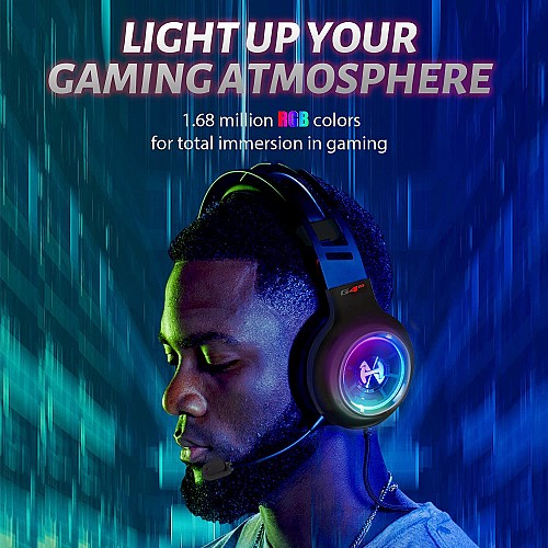 Edifier G4TE 7.1 USB-Audio RGB Gaming Headset Black