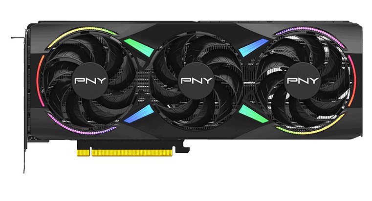 PNY GPU Graphics Video Card GeForce RTX 5070 ARGB 12GB GDDR7 Triple Fan Overclocked 3x DisplayPort, HDMI & DLSS 4 VCG507012TFXPB1-O