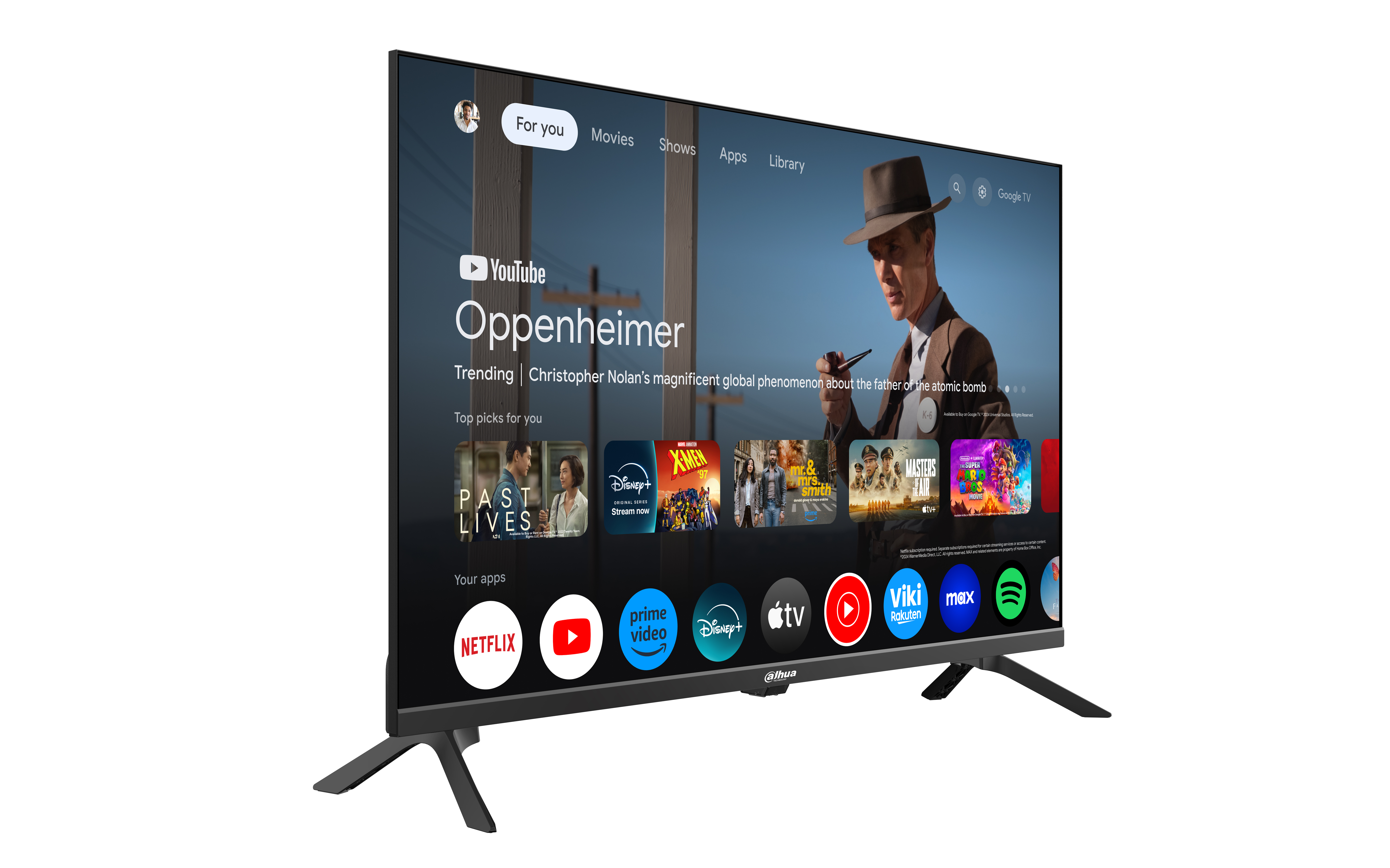 Dahua LTV32-SG100 32'' HD Google TV with HDR10, Dolby Digital Plus & Voice Control Remote