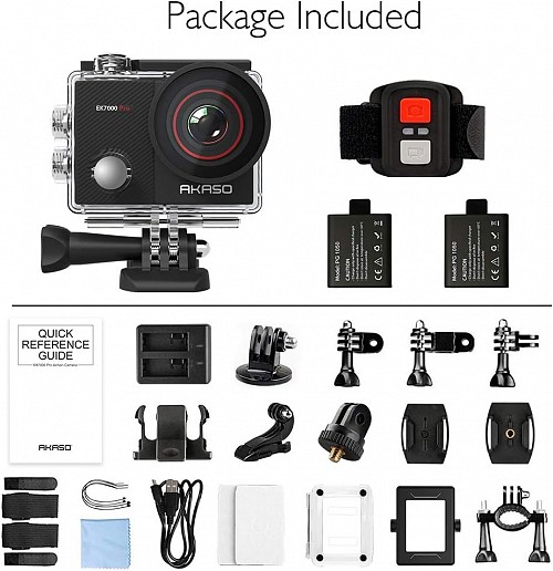 Akaso Action Camera 4K30FPS 20MP EK7000 PRO
